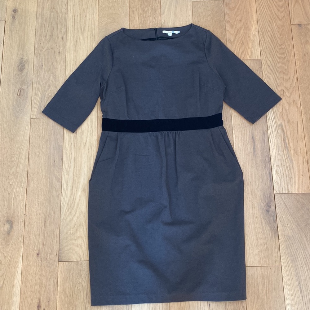 Boden Grey Women's Dress - Picture 2 of 9